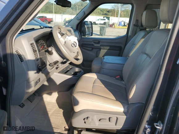 2021 Nissan NV Passenger NV3500 HD SL with VIN 5BZAF0AA9MN850082, listed as a Copart auction lot 73781874 with 70,190 mi miles and Salvage Title. Bid and sale history available at carsss.com. Image 7.