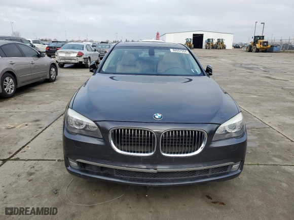 2011 BMW 7 Series 750i with VIN WBAKA8C54BCY36467, listed as a Copart auction lot 80597554 with 110,269 mi miles and Clean Title. Bid and sale history available at carsss.com. Image 5.