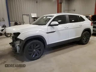 2022 Volkswagen Atlas SE with VIN 1V2KC2CA8NC222984, listed as a Copart auction lot 83577414 with 68,723 mi miles and Salvage title. Bid and sale history available at DreamBid. Image 1.