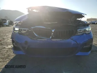 2019 BMW 3 Series 330i with VIN WBA5R1C54KAK08210, listed as a Copart auction lot 46740845 with 58,563 mi miles and Salvage Title. Bid and sale history available at carsss.com. Image 5.