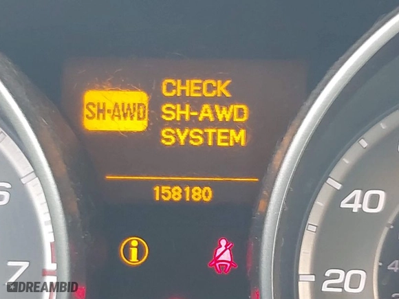 2012 Acura MDX Tech/Entertainment Pkg with VIN 2HNYD2H43CH512873, listed as a IAAI auction lot 41729232 with 158,180 mi miles. Bid and sale history available at carsss.com. Image 15.