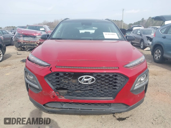 2019 Hyundai Kona SEL with VIN KM8K22AA5KU390896, listed as a IAAI auction lot 41469809 with 54,025 mi miles. Bid and sale history available at carsss.com. Image 12.