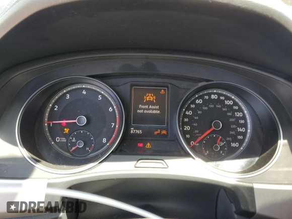 2021 Volkswagen Atlas S with VIN 1V2AP2CA2MC572965, listed as a Copart auction lot 58423045 with 87,765 mi miles and Salvage title. Bid and sale history available at DreamBid. Image 9.