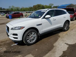 2018 Jaguar F-Pace 20d Prestige with VIN SADCK2FN7JA293014, listed as a Copart auction lot 51447065 with 91,691 mi miles and Clean Title. Bid and sale history available at DreamBid. Image 1.