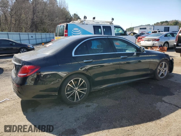 2020 Mercedes-Benz E-Class E 350 with VIN WDDZF8DB1LA727989, listed as a Copart auction lot 48245075 with 0 mi miles and Salvage Title. Bid and sale history available at carsss.com. Image 3.