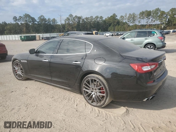 2014 Maserati Quattroporte GTS z VIN ZAM56PPA3E1081181, wystawiony jako Copart lot #77432944 z przebiegiem 33 877 mil mil oraz Czysty tytuł • Clean title. Historia ofert i sprzedaży dostępna na DreamBid. Obrazek 2.