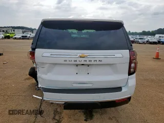 2024 Chevrolet Suburban z VIN 1GNSCBED3RR412789, wystawiony jako Copart lot #59297455 z przebiegiem 7655 mil mil oraz Szkoda całkowita • Salvage title. Historia ofert i sprzedaży dostępna na DreamBid. Obrazek 6.