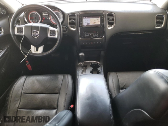 2012 Dodge Durango Citadel with VIN 1C4SDJET2CC192577, listed as a Copart auction lot 57642715 with 153,844 mi miles and Salvage title. Bid and sale history available at DreamBid. Image 8.