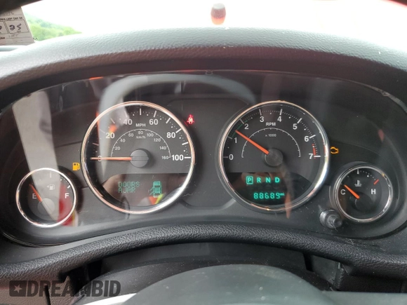 2016 Jeep Wrangler Unlimited Freedom с VIN 1C4BJWDG9GL149905, выставлен на аукционе Copart как лот 57591765 с пробегом 88 689 миль миль и Чистый • Clean title. История ставок и продаж доступна на DreamBid. Изображение 9.