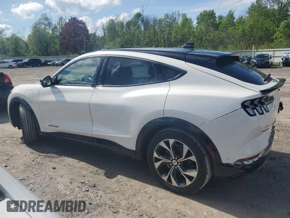 2021 Ford Mustang Mach-E Premium with VIN 3FMTK3SU0MMA07215, listed as a Copart auction lot 58177655 with 71,782 mi miles and Salvage title. Bid and sale history available at DreamBid. Image 2.
