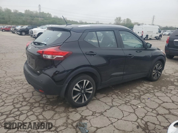 2020 Nissan Kicks SV z VIN 3N1CP5CV1LL505312, wystawiony jako Copart lot #55481395 z przebiegiem 92 437 mil mil oraz Szkoda całkowita • Salvage title. Historia ofert i sprzedaży dostępna na DreamBid. Obrazek 3.
