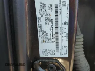2016 Ford F-150 XLT with VIN 1FTEW1E80GFB46351, listed as a Copart auction lot 60571525 with 225,580 mi miles and Salvage title. Bid and sale history available at DreamBid. Image 12.