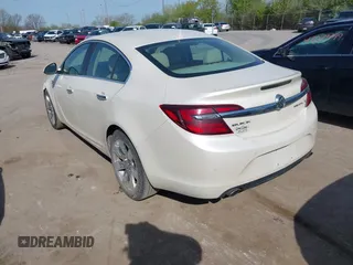 2014 Buick Regal Premium I with VIN 2G4GN5EX0E9270616, listed as a IAAI auction lot 42042923 with 197,044 mi miles. Bid and sale history available at carsss.com. Image 3.