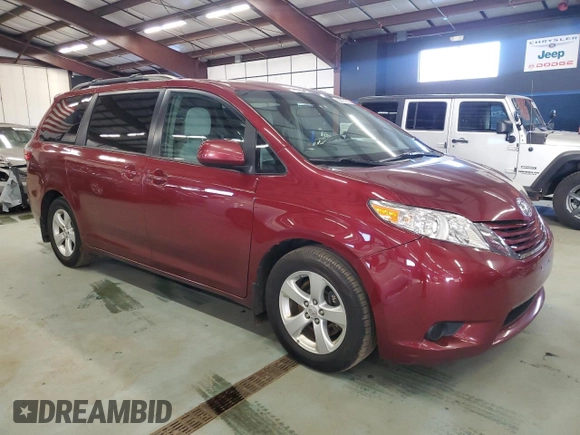 2017 Toyota Sienna LE Auto Access Seat with VIN 5TDKZ3DC0HS837182, listed as a Copart auction lot 88671015 with 415,159 mi miles and Clean Title. Bid and sale history available at carsss.com. Image 4.
