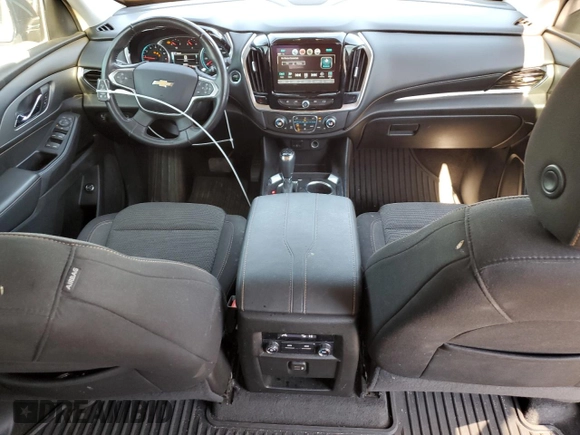 2018 Chevrolet Traverse LT Cloth with VIN 1GNERGKW6JJ263280, listed as a Copart auction lot 59155255 with 86,255 mi miles and Salvage title. Bid and sale history available at DreamBid. Image 8.