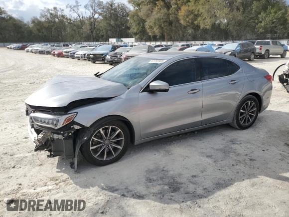 2020 Acura TLX w/Technology Pkg with VIN 19UUB1F53LA003270, listed as a Copart auction lot 47791925 with 58,181 mi miles and Non Repairable. Bid and sale history available at carsss.com. Image 1.