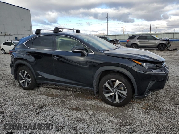 2021 Lexus NX with VIN JTJGJRDZ7M2166130, listed as a Copart auction lot 84649604 with 58,780 mi miles and Salvage Title. Bid and sale history available at carsss.com. Image 4.