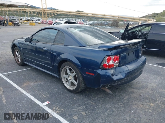 2003 Ford Mustang Standard with VIN 1FAFP40463F447312, listed as a IAAI auction lot 39814508 with 227,025 mi miles. Bid and sale history available at carsss.com. Image 3.