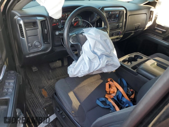 2017 Chevrolet Silverado 1500 LT with VIN 1GCRCREC1HZ247072, listed as a Copart auction lot 53826945 with 266,164 mi miles and Salvage Title. Bid and sale history available at DreamBid. Image 8.