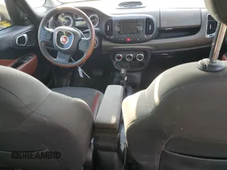 2014 FIAT 500L Trekking with VIN ZFBCFADH4EZ029332, listed as a Copart auction lot 74703474 with 0 mi miles and Salvage Title. Bid and sale history available at carsss.com. Image 8.