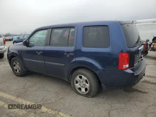 2014 Honda Pilot LX with VIN 5FNYF4H26EB014993, listed as a Copart auction lot 52612835 with 177,327 mi miles and Salvage Title. Bid and sale history available at DreamBid. Image 2.