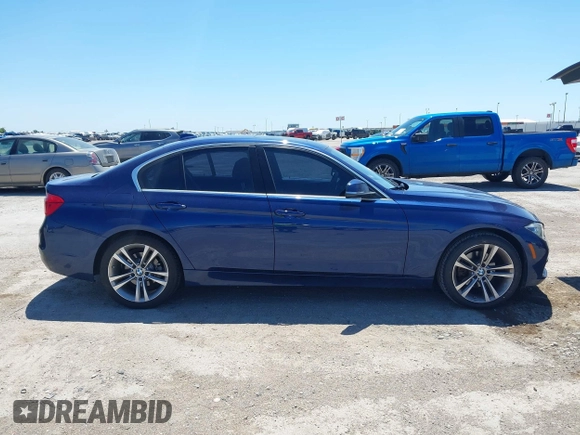 2017 BMW 3 Series 330i with VIN WBA8B9G36HNU54606, listed as a IAAI auction lot 42039176 with 77,007 mi miles and . Bid and sale history available at DreamBid. Image 13.