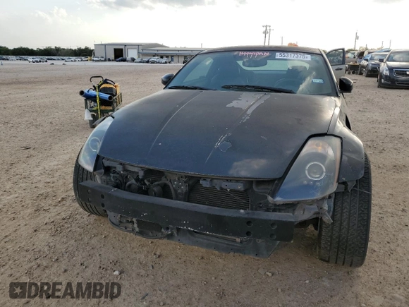 2005 Nissan 350Z Enthusiast with VIN JN1AZ34DX5M608491, listed as a Copart auction lot 55317375 with 202,170 mi miles and Clean Title. Bid and sale history available at carsss.com. Image 5.
