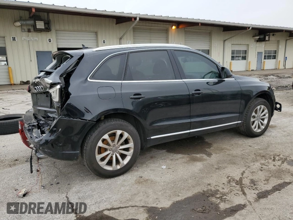 2013 Audi Q5 Premium Plus with VIN WA1LFAFP4DA051243, listed as a Copart auction lot 51866855 with 145,017 mi miles and Salvage Title. Bid and sale history available at carsss.com. Image 3.