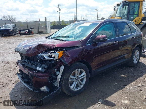 2020 Ford Edge SEL with VIN 2FMPK4J94LBA85551, listed as a IAAI auction lot 41994442 with 27,329 mi miles and . Bid and sale history available at DreamBid. Image 18.