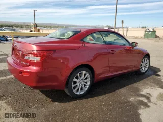 2010 Lexus IS 250C with VIN JTHFF2C25A2508485, listed as a Copart auction lot 76815324 with 98,007 mi miles and Salvage Title. Bid and sale history available at carsss.com. Image 3.
