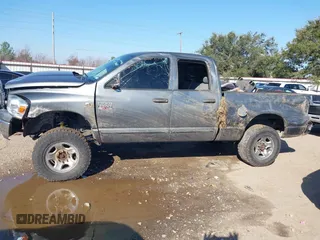 2007 Dodge Ram 2500 SLT with VIN 1D7KS28C87J525315, listed as a IAAI auction lot 41578896 with 253,306 mi miles. Bid and sale history available at carsss.com. Image 6.