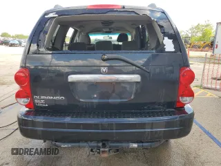 2006 Dodge Durango SLT with VIN 1D4HB48N76F172166, listed as a Copart auction lot 56859445 with 195,673 mi miles and Salvage title. Bid and sale history available at DreamBid. Image 6.
