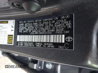 2021 Toyota Prius LE z VIN JTDL9MFU5M3023704, wystawiony jako IAAI lot #42190887 z przebiegiem 45 711 mil mil oraz . Historia ofert i sprzedaży dostępna na DreamBid. Obrazek 9.
