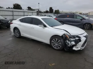 2021 Lexus ES with VIN 58ACA1C11MU012343, listed as a Copart auction lot 43613565 with 41,160 mi miles and Salvage Title. Bid and sale history available at carsss.com. Image 4.