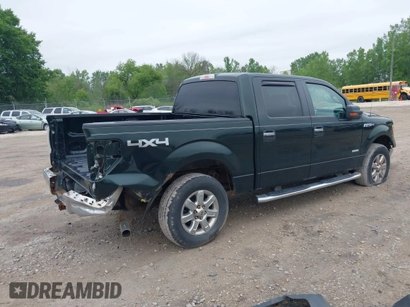2013 Ford F-150 XL with VIN 1FTFW1ETXDFA33723, listed as a IAAI auction lot 39711808 with 112,922 mi miles. Bid and sale history available at carsss.com. Image 4.