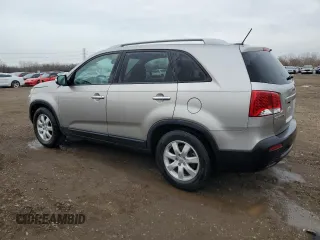 2013 Kia Sorento LX with VIN 5XYKT3A62DG422842, listed as a Copart auction lot 51766765 with 61,940 mi miles and Salvage Title. Bid and sale history available at carsss.com. Image 2.