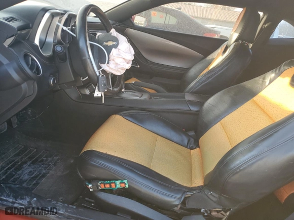 2012 Chevrolet Camaro 2LT with VIN 2G1FC1E38C9191566, listed as a Copart auction lot 48785775 with 124,466 mi miles and Salvage Title. Bid and sale history available at carsss.com. Image 7.