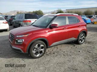 2024 Hyundai Venue SEL with VIN KMHRC8A36RU326800, listed as a Copart auction lot 45751855 with 12,609 mi miles and Salvage Title. Bid and sale history available at DreamBid. Image 1.