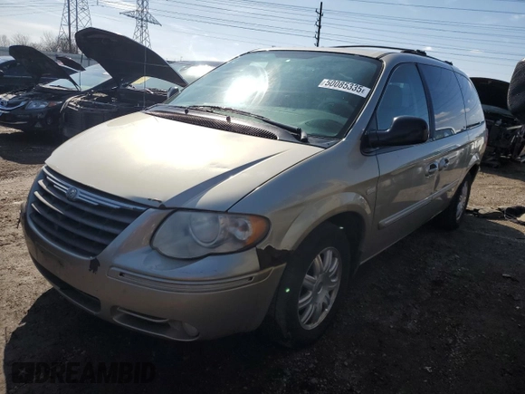 2006 Chrysler Town & Country LWB Touring with VIN 2A4GP54L26R703474, listed as a Copart auction lot 50085335 with 226,532 mi miles and Salvage Title. Bid and sale history available at carsss.com. Image 1.
