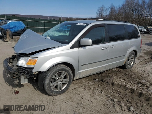 2010 Dodge Grand Caravan Crew with VIN 2D4RN6DX3AR435026, listed as a Copart auction lot 48490085 with 179,114 mi miles and Salvage Title. Bid and sale history available at DreamBid. Image 1.