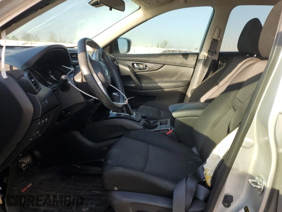 2019 Nissan Rogue SV with VIN KNMAT2MV2KP502242, listed as a Copart auction lot 50449285 with 93,595 mi miles and Salvage Title. Bid and sale history available at carsss.com. Image 7.