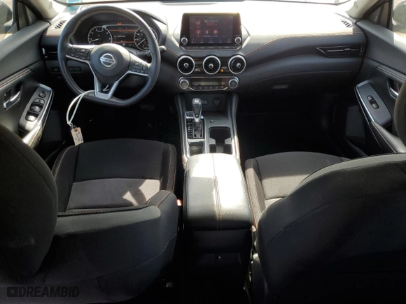 2020 Nissan Sentra SR with VIN 3N1AB8DV9LY257061, listed as a Copart auction lot 48968885 with 31,468 mi miles and Salvage Title. Bid and sale history available at carsss.com. Image 8.