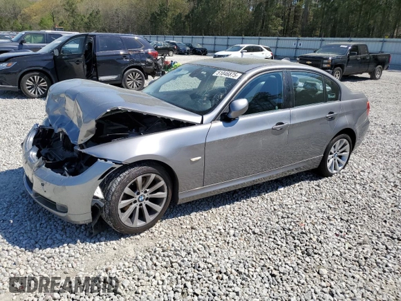 2011 BMW 3 Series 328i with VIN WBAPH5G56BNM78478, listed as a Copart auction lot 51046875 with 105,667 mi miles and Non Repairable. Bid and sale history available at carsss.com. Image 1.