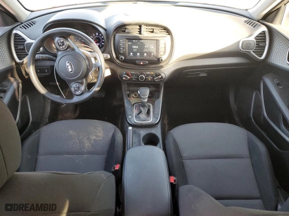 2020 Kia Soul LX with VIN KNDJ23AU1L7735731, listed as a Copart auction lot 48773605 with 106,350 mi miles and Salvage Title. Bid and sale history available at carsss.com. Image 8.