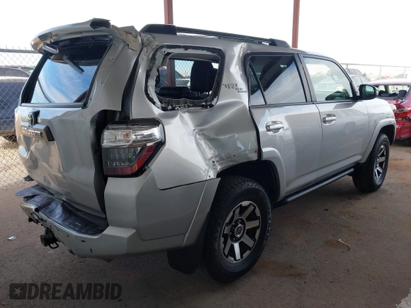 2021 Toyota 4Runner TRD Off Road Premium with VIN JTERU5JR1M5872195, listed as a IAAI auction lot 41669748 with 42,532 mi miles and . Bid and sale history available at DreamBid. Image 4.
