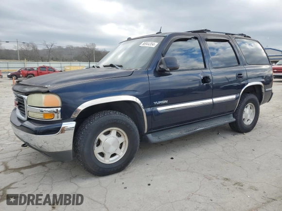 2004 GMC Yukon SLT with VIN 1GKEK13Z74R260126, listed as a Copart auction lot 86944354 with 249,562 mi miles and Salvage Title. Bid and sale history available at carsss.com. Image 1.