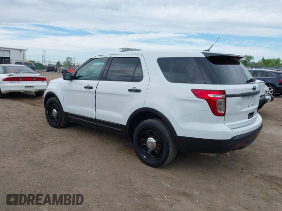 2013 Ford Police Interceptor Utility z VIN 1FM5K8AR6DGB59111, wystawiony jako IAAI lot #42259174 z przebiegiem 75 460 mil mil oraz . Historia ofert i sprzedaży dostępna na DreamBid. Obrazek 3.