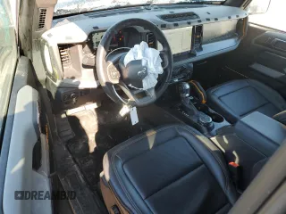 2022 Ford Bronco with VIN 1FMDE5CP1NLB49365, listed as a Copart auction lot 44935985 with 44,270 mi miles and Salvage title. Bid and sale history available at DreamBid. Image 8.