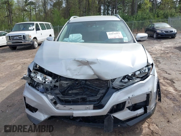 2019 Nissan Rogue SV with VIN 5N1AT2MT2KC713829, listed as a IAAI auction lot 41875917 with 84,558 mi miles and . Bid and sale history available at DreamBid. Image 6.