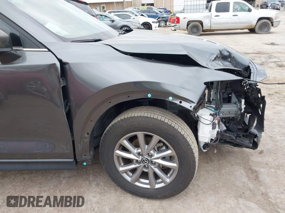 2023 Mazda CX-5 2.5 S Select Package with VIN JM3KFBBMXP0237017, listed as a IAAI auction lot 41207448 with 26,345 mi miles. Bid and sale history available at carsss.com. Image 6.